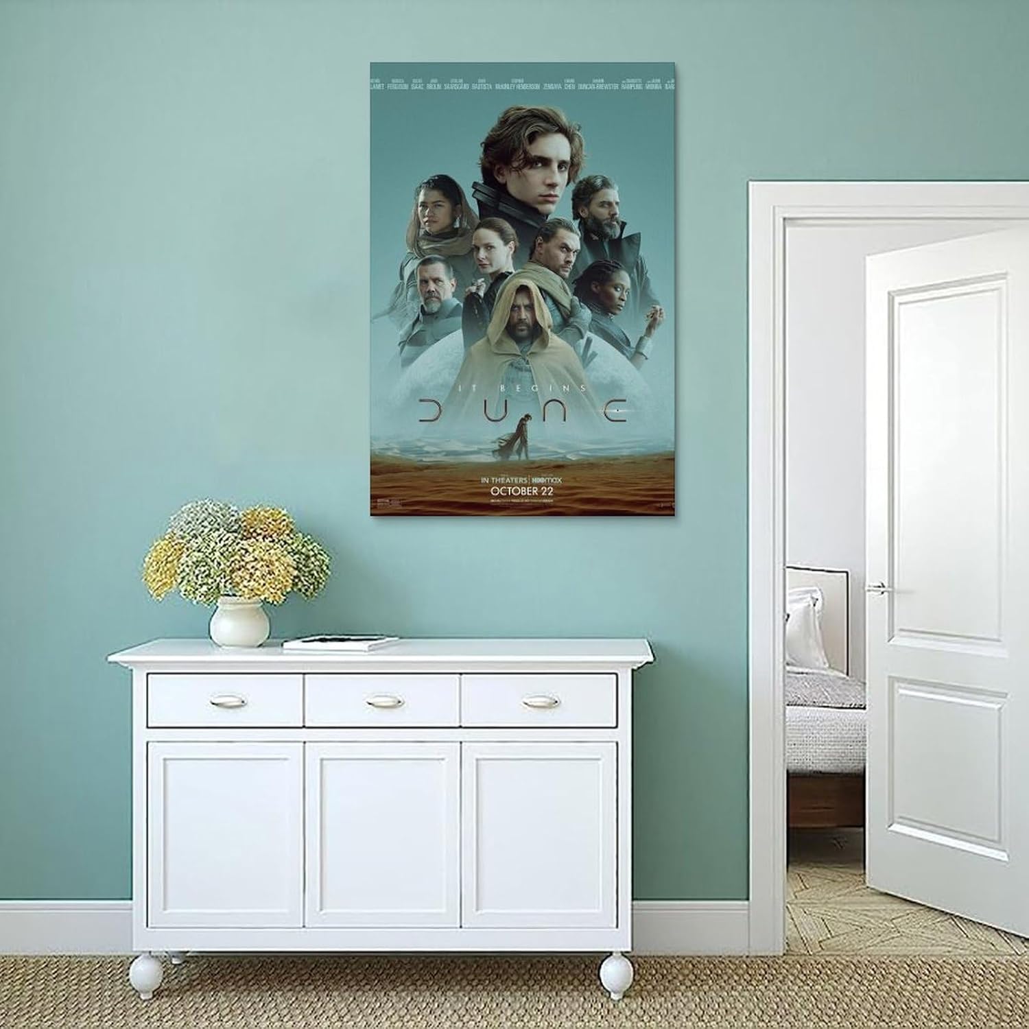 Lanrenous Vintage Movie Dune Canvas Poster - Wall Art Decor for Living Room & Bedroom - 12x18in (30x45cm) Unframe - Image 4