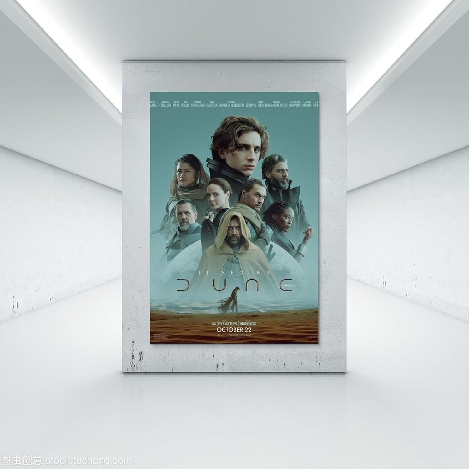 Lanrenous Vintage Movie Dune Canvas Poster - Wall Art Decor for Living Room & Bedroom - 12x18in (30x45cm) Unframe - Image 7