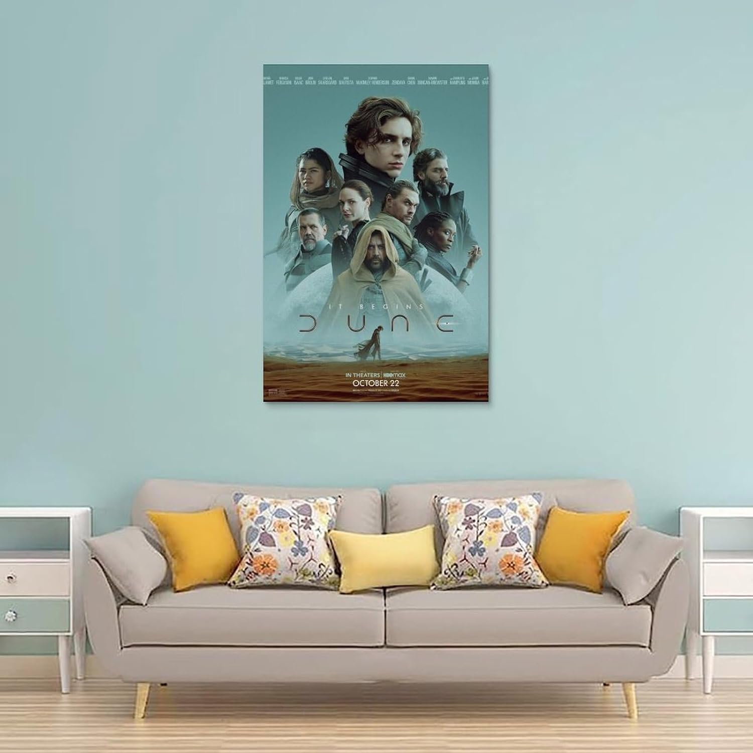 Lanrenous Vintage Movie Dune Canvas Poster - Wall Art Decor for Living Room & Bedroom - 12x18in (30x45cm) Unframe - Image 2